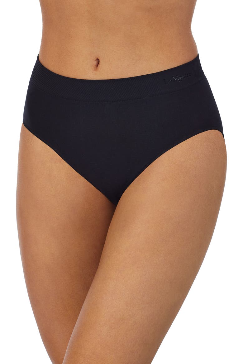 Seamless Comfort Briefs, Main, color, BLACK