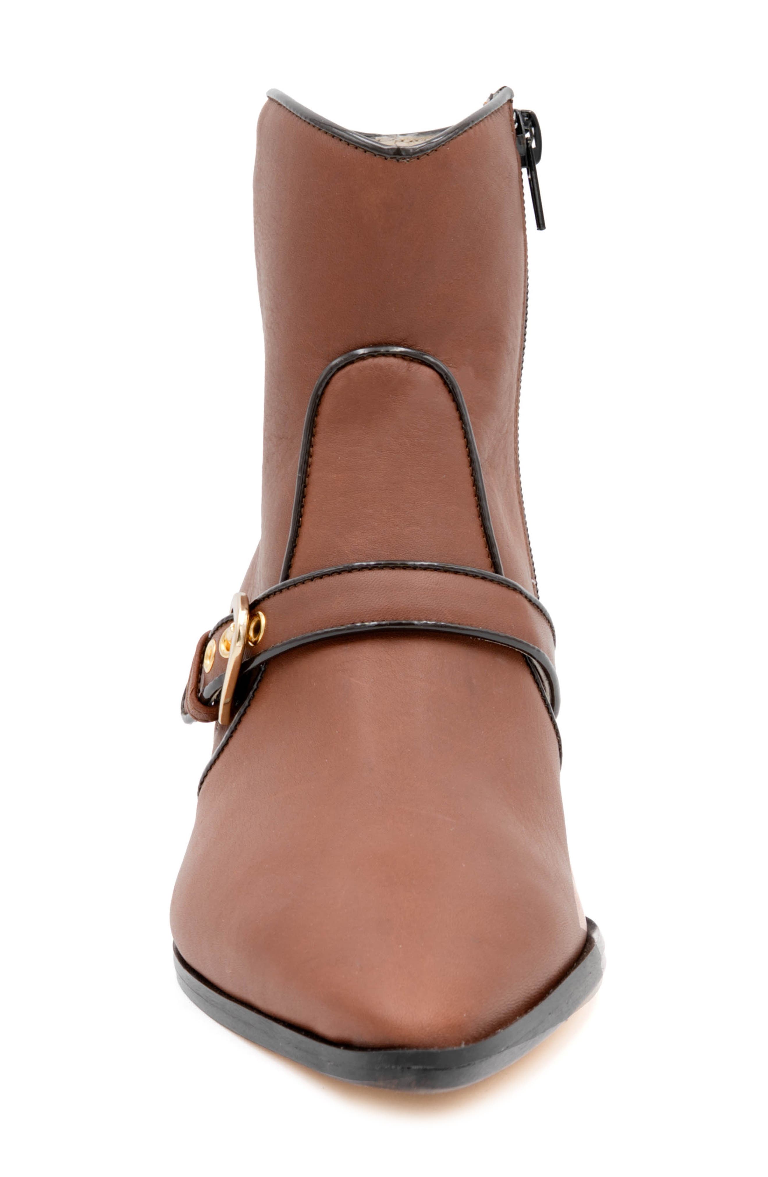 Plotina Pointed Toe Bootie, Alternate, color, CASTAGNA VAPOR