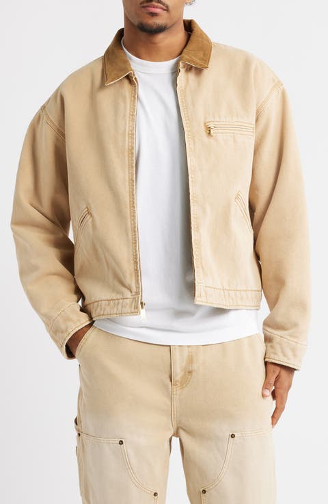 Petrol Canvas Jacket