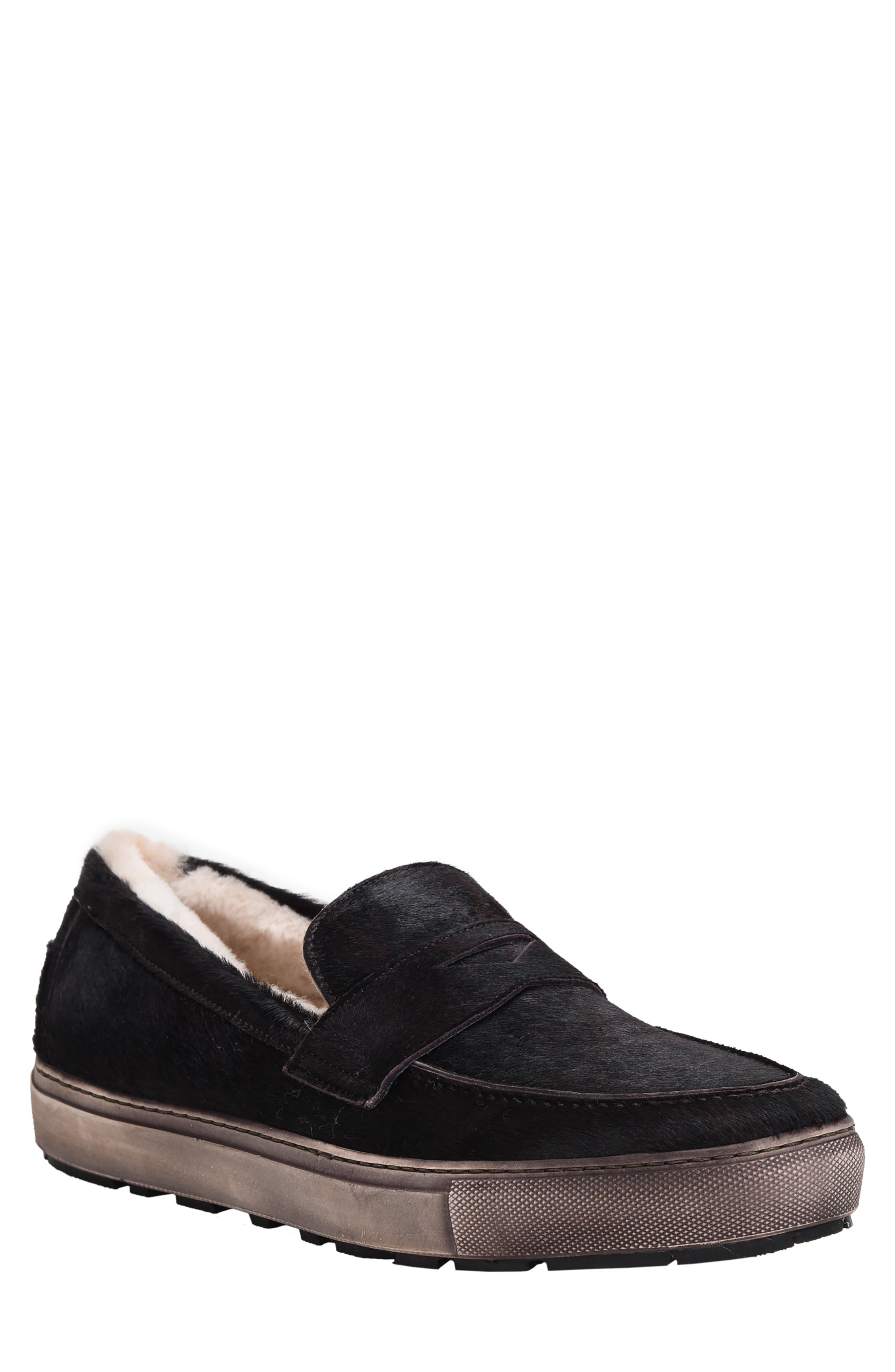 Ross & Snow Matteo Genuine Shearling Loafer Sneaker (Men  display picture 1
