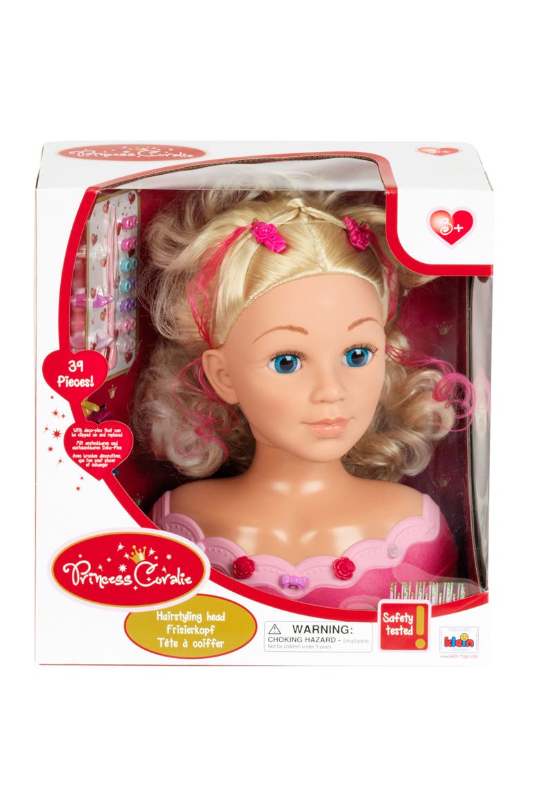 11 Inch Hairdressing Head Little Emma, Main, color, Multicolored