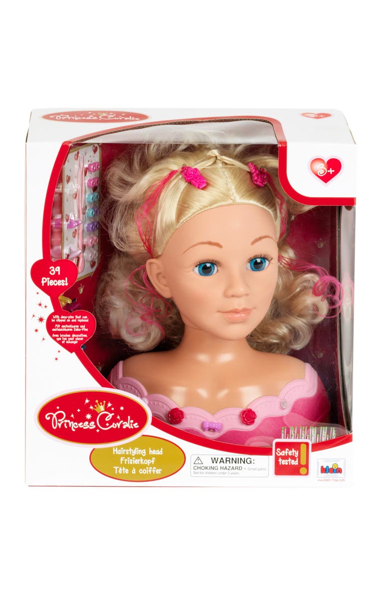 Princess Coralie 11 Inch Hairdressing Head Little Emma, Main, color, 