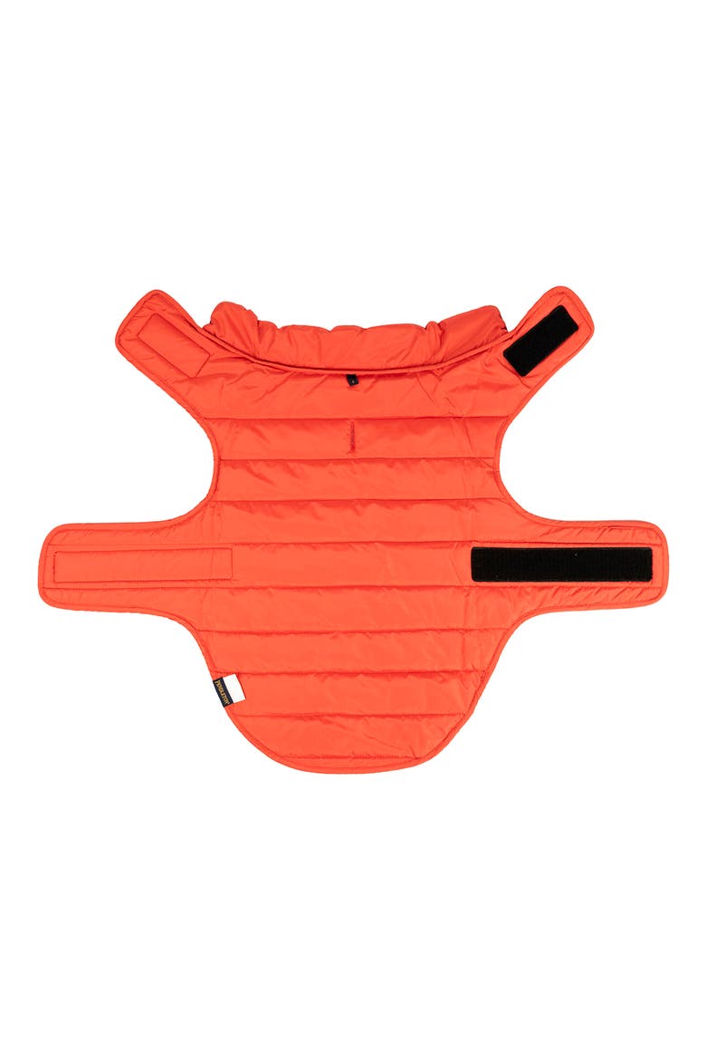 Reversible Pet Puffer Coat, Alternate, color, CROWN POINT