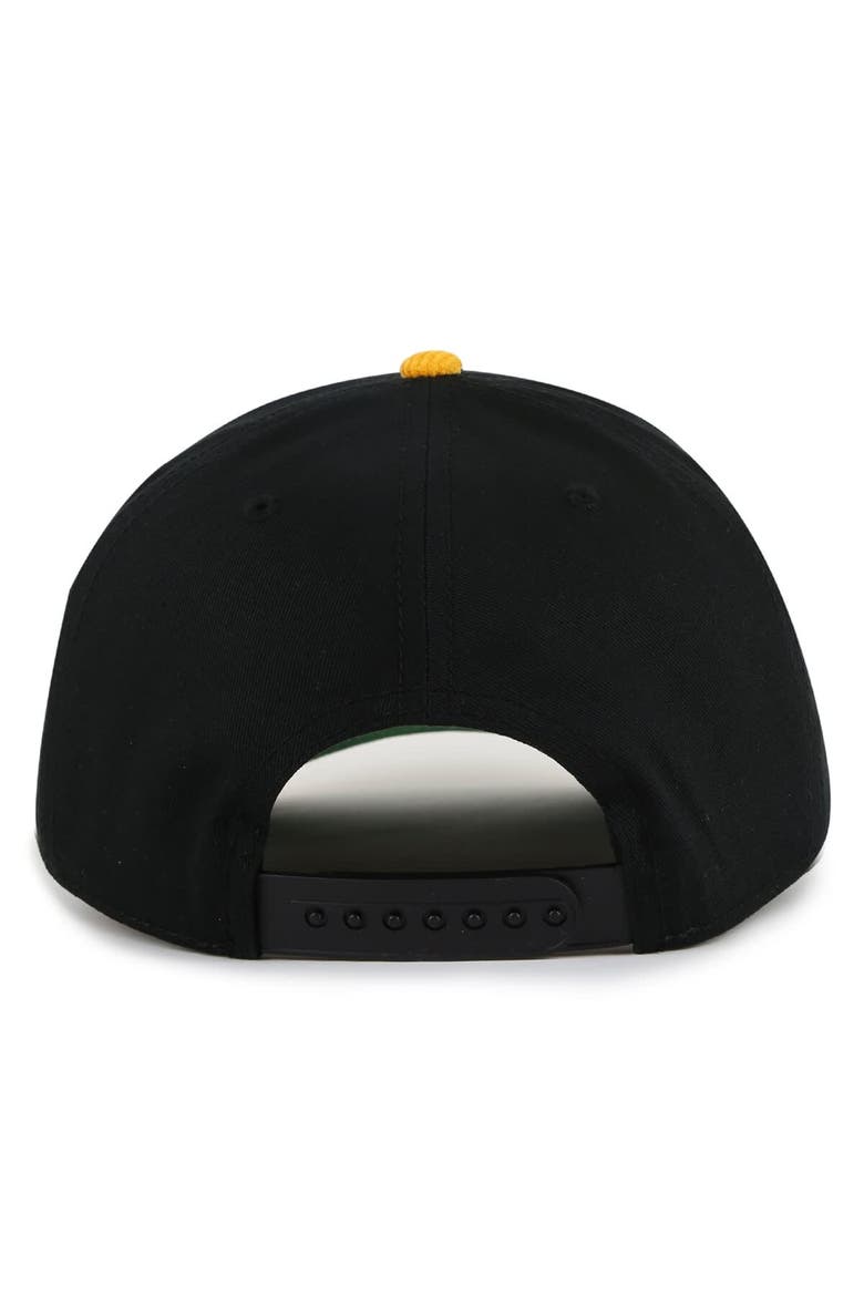 Men's American Needle  Black/Gold Boston Bruins Burnett Adjustable Hat, Alternate, color, Black