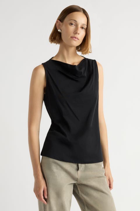 Carissa Cowl-Neck Tank