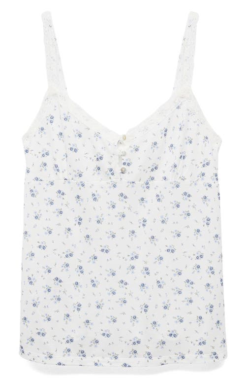 Mango Floral Print Camisole In Animal Print