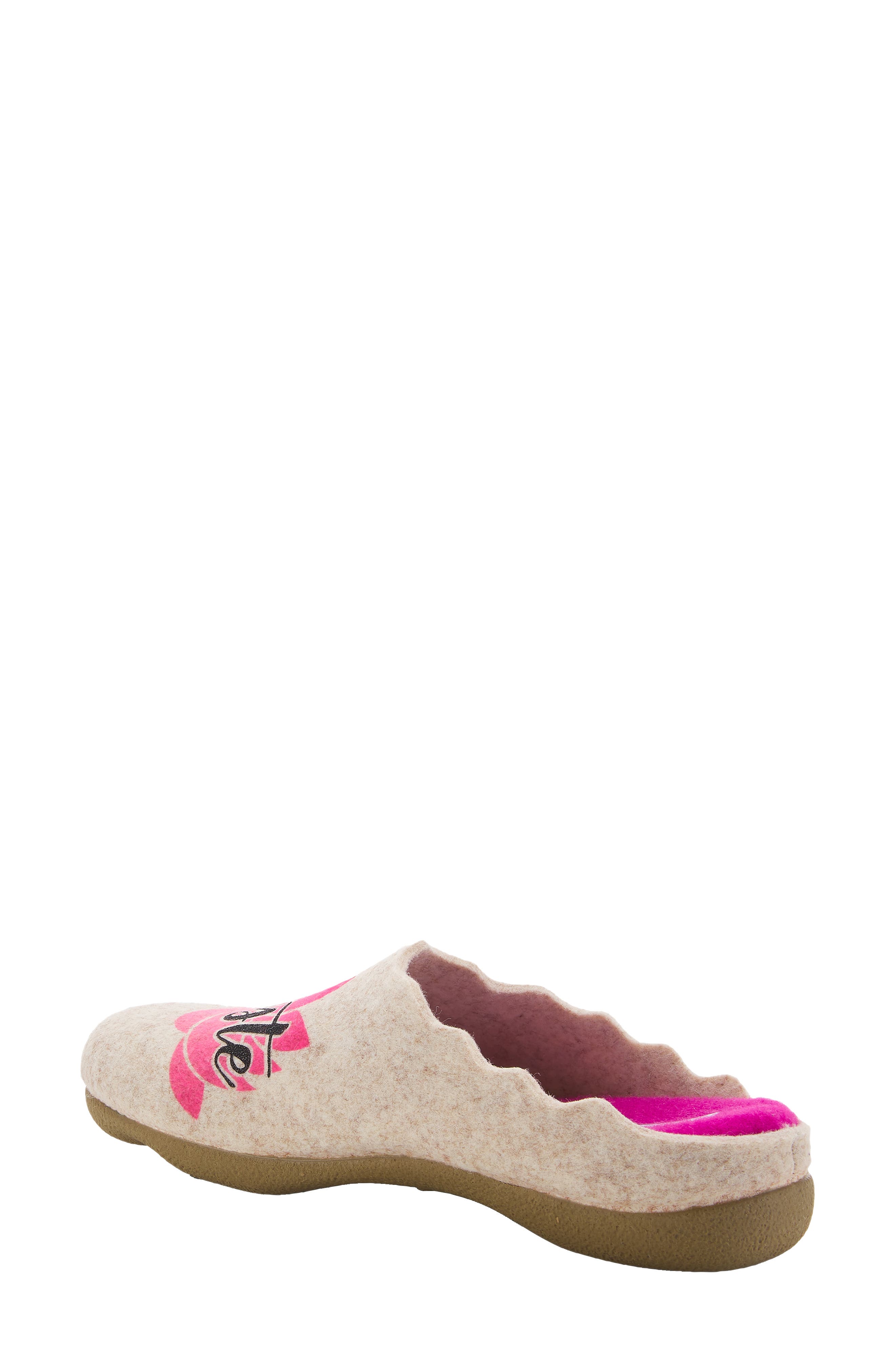 Flexus by Spring Step Namaste Scuff Slipper, Alternate, color, Sand