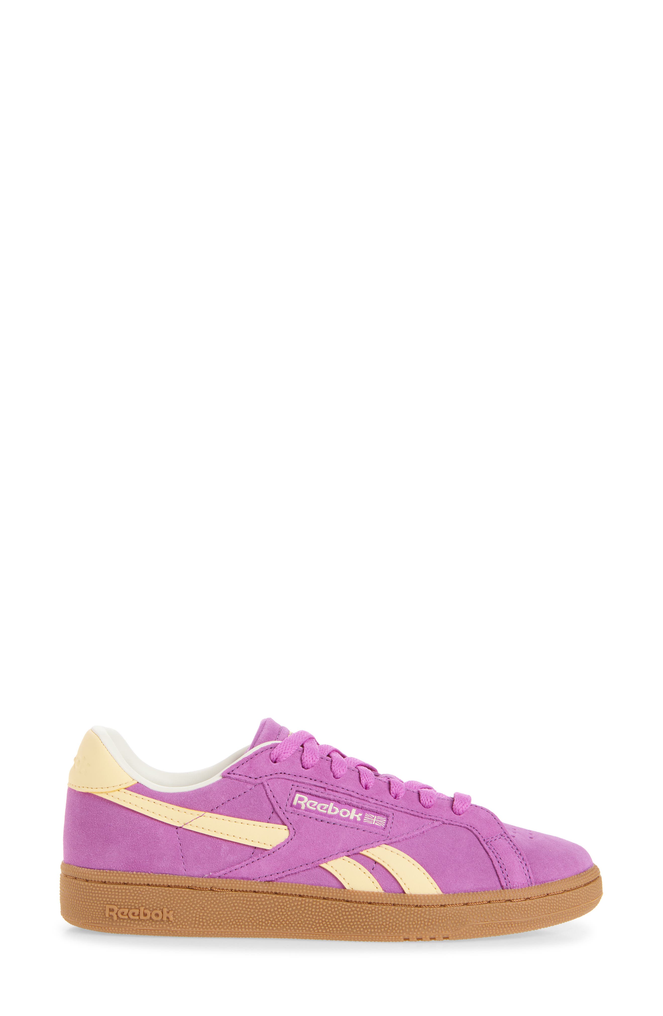 Club C Grounds UK Sneaker, Alternate, color, PRPLE YEL CHALK