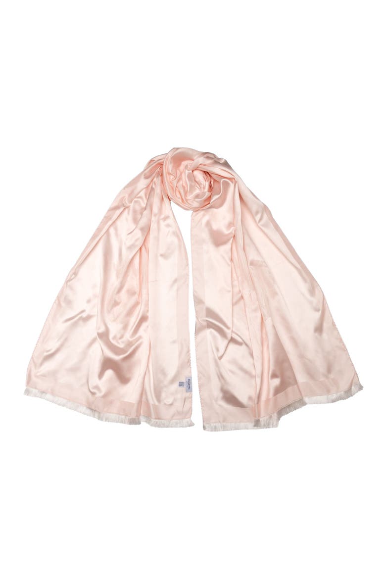 Fortuna - Silk Scarf/Shawl for Women, Alternate, color, Pink