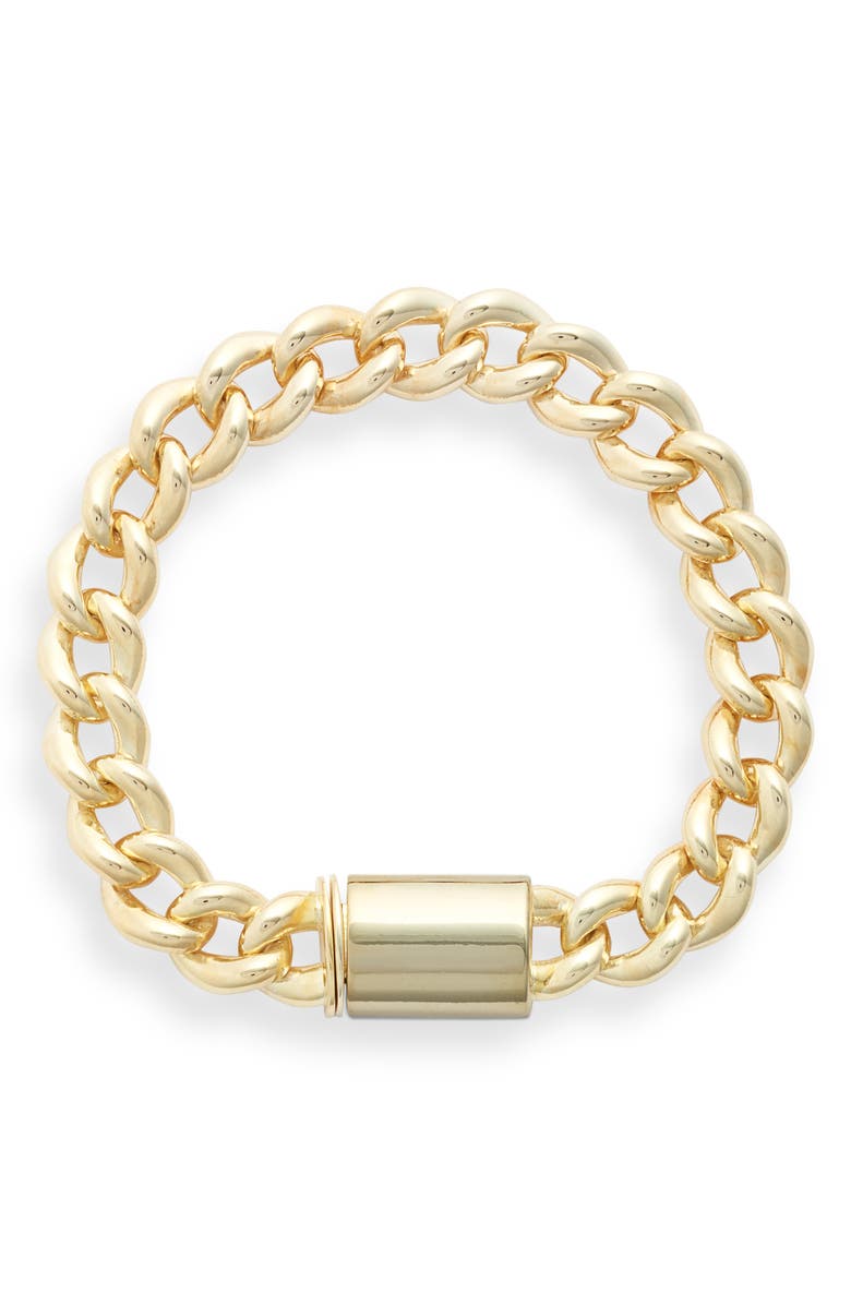 Adina's Jewels Chain Link Bracelet, Main, color, 