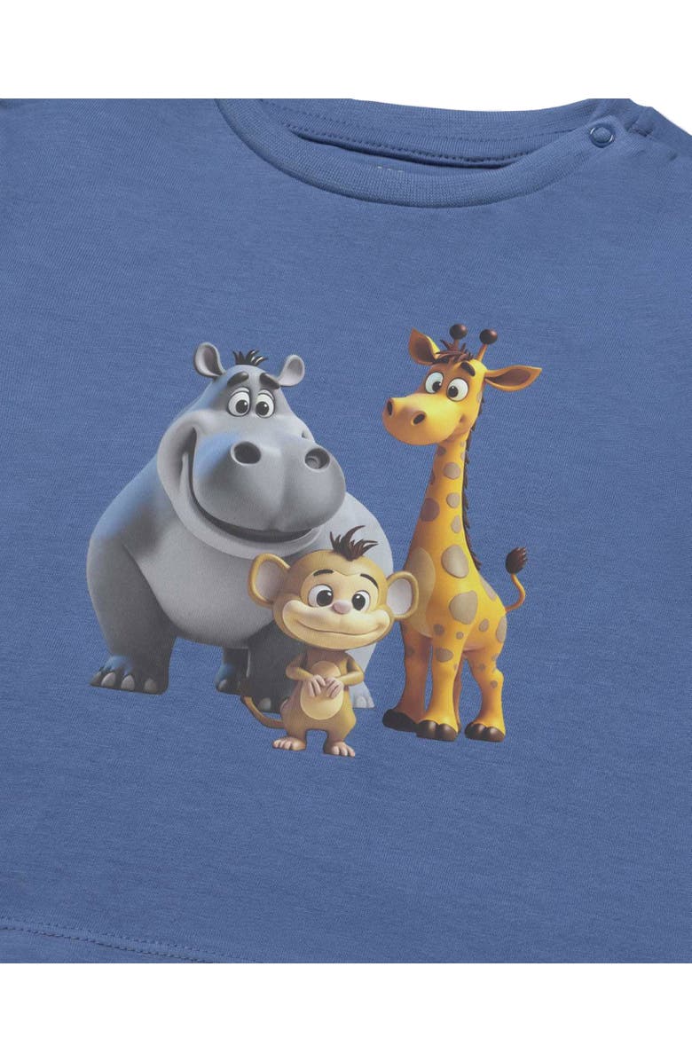 Mayoral Safari Animals T-Shirt, Alternate, color, Blue