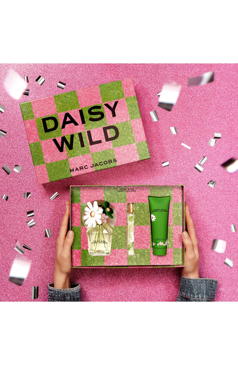 Marc Jacobs Daisy Wild Eau de Parfum 3-Piece Gift Set $221 Value, Alternate, color, 