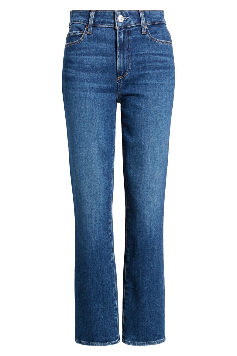 Cindy High Waist Ankle Straight Leg Jeans, Alternate, color, ANYA