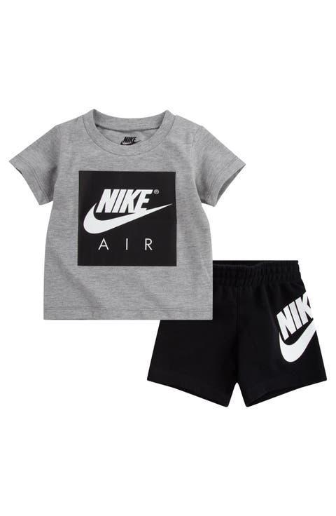 Air Logo Graphic T-Shirt & Shorts Set (Baby)