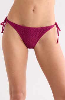 Roxy Open Stitch Side Tie Bikini Bottoms