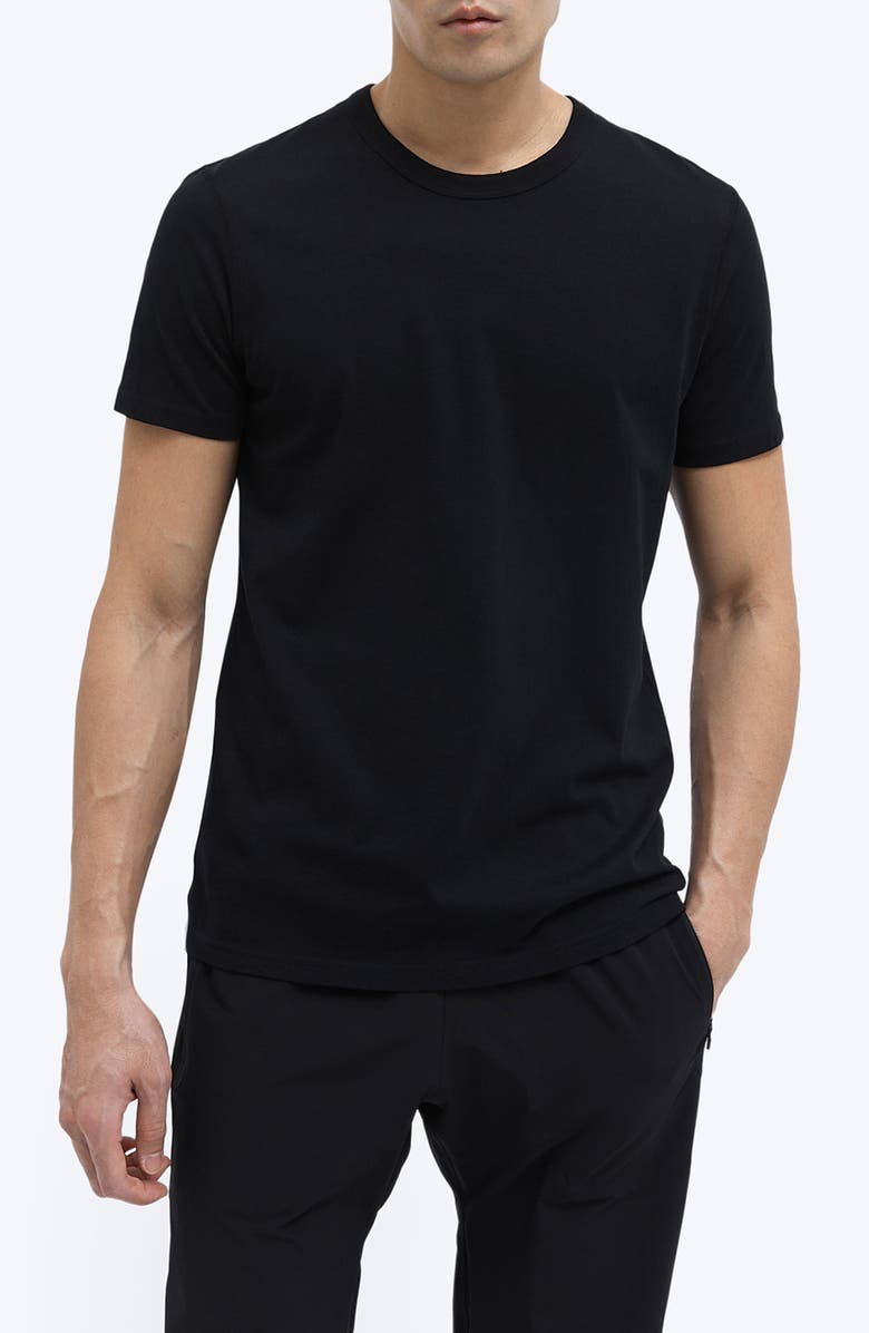 Reigning Champ 2-Pack Lightweight Jersey T-Shirt, Main, color, Black