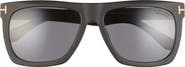 TOM FORD Morgan 57mm Polarized Sunglasses