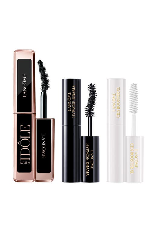 Lancôme Glam Lashes On The Go 3-piece Mascara Gift Set $48 Value In No Color