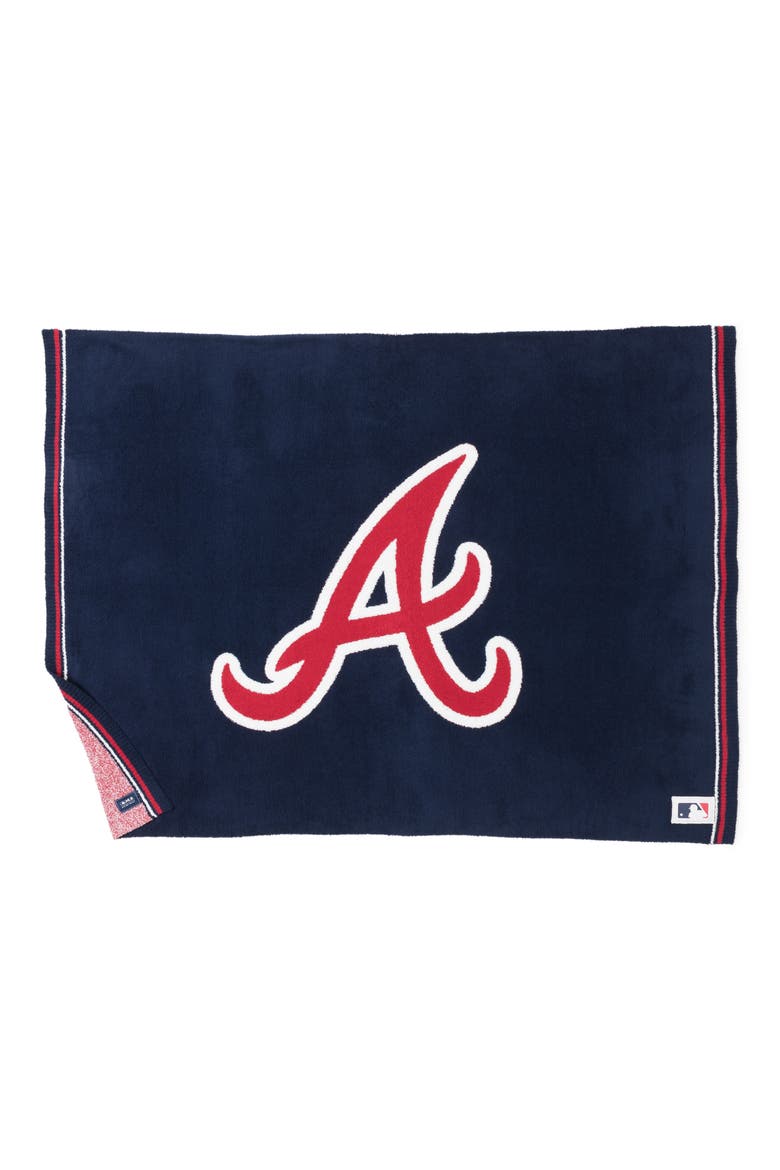 CozyChic® Atlanta Braves Throw Blanket, Alternate, color, BRAVES MULTI