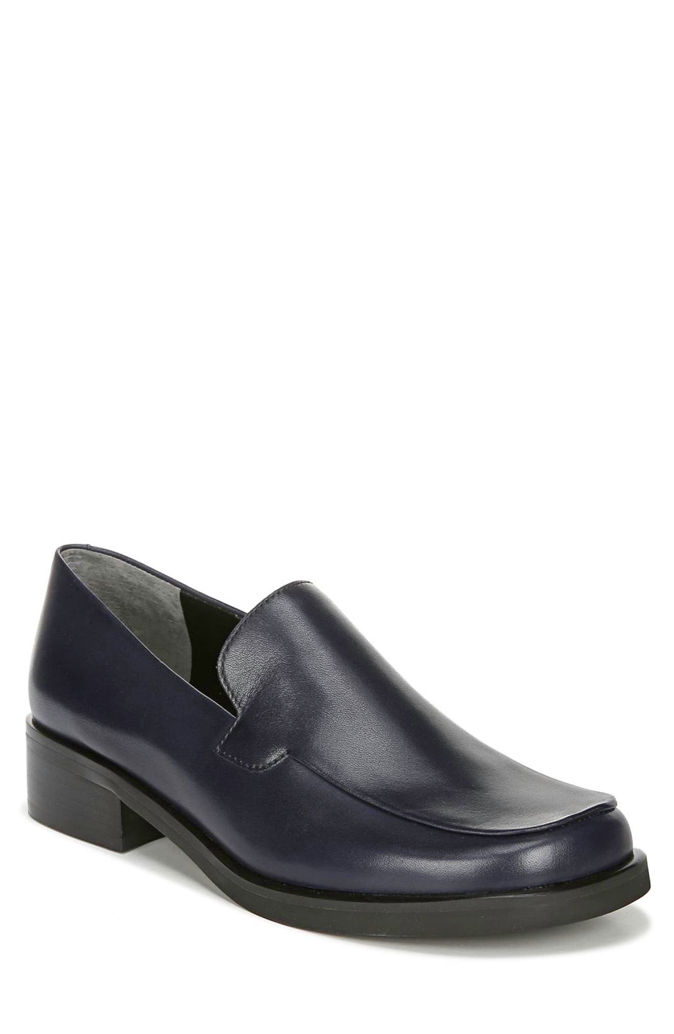 Bocca Leather Loafer - Multiple Widths Available, Alternate, color, DK BLUE
