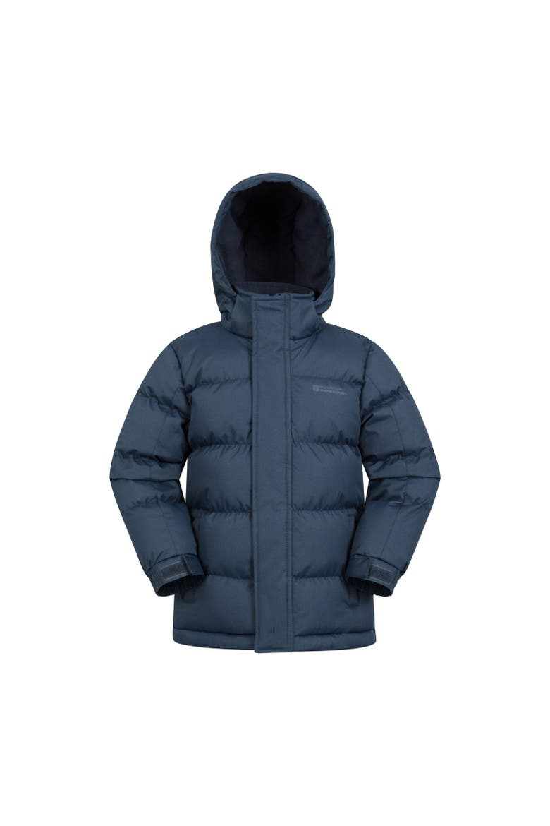 Childrens/Kids Snow II Water Resistant Padded Jacket, Main, color, Dark Blue