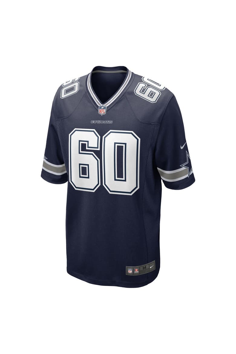 Men's Nike Tyler Guyton Navy Dallas Cowboys  Player Game Jersey, Alternate, color, Navy