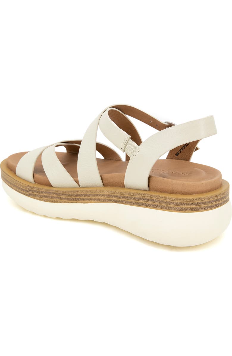 Gentle Souls Rebha Strappy Wedge Sandal, Alternate, color, Stone Leather