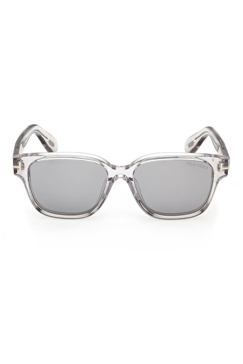 54mm Square Sunglasses, Main, color, GREY / OTHER / SMOKE