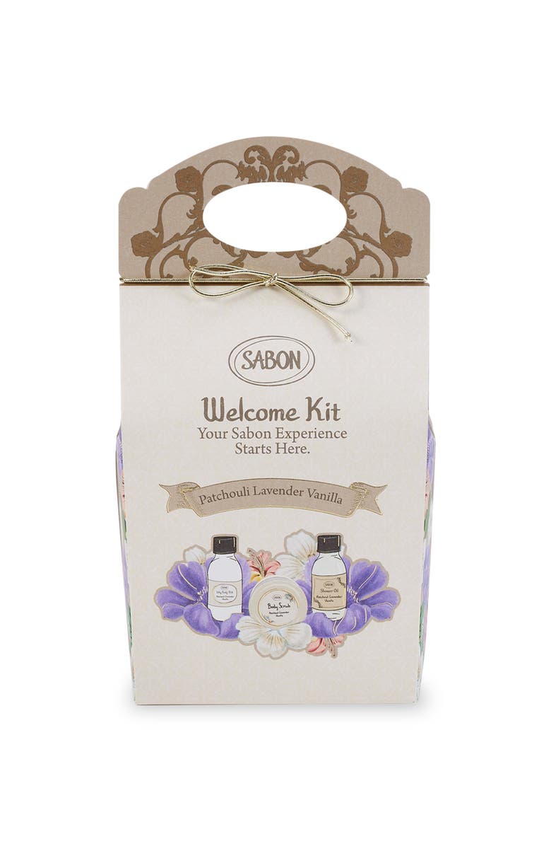 SABON Body Welcome Kit, Alternate, color, Patchouli Lavender Vanilla
