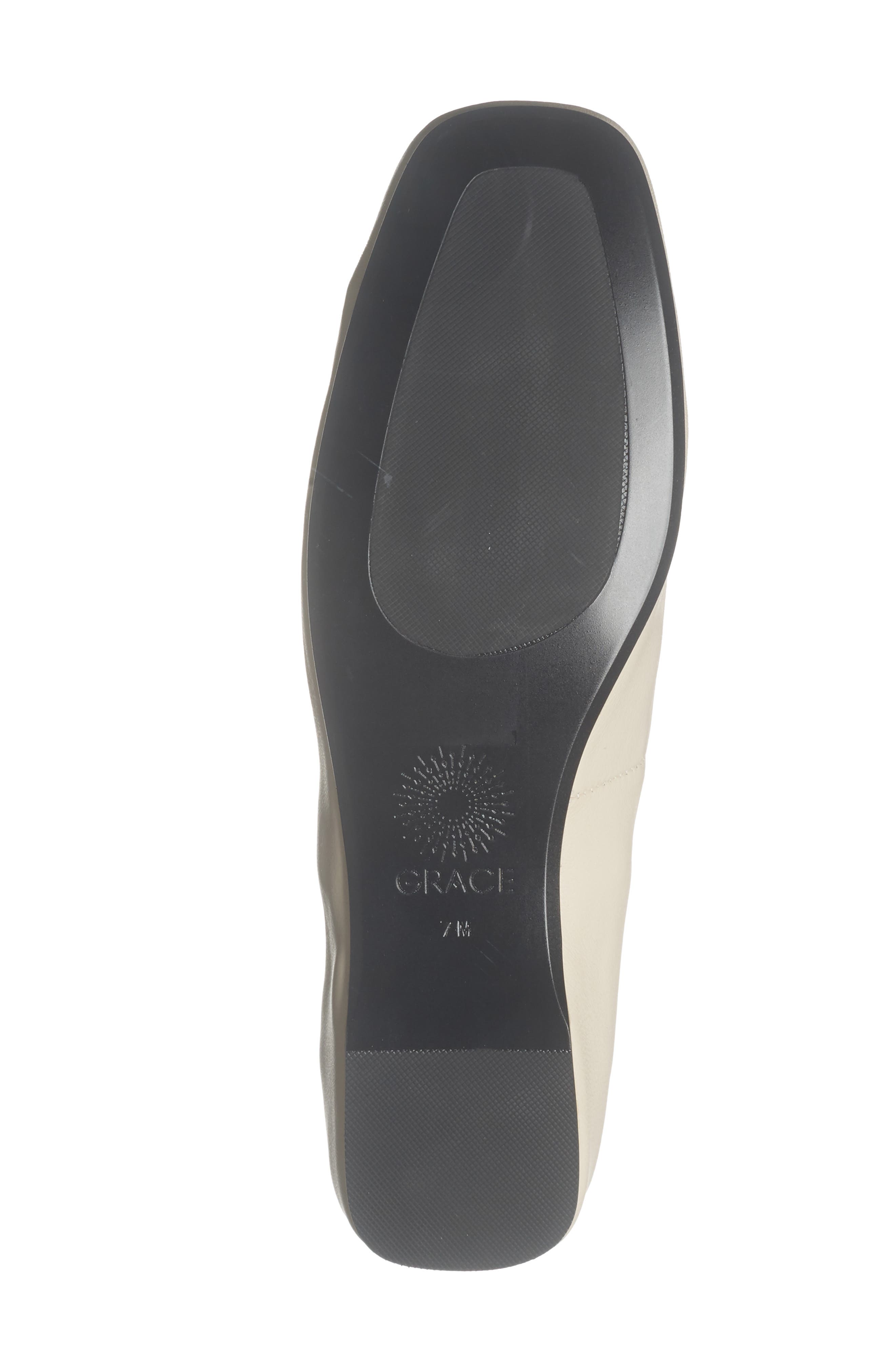 Rimini Ballerina Flat, Alternate, color, Ivory