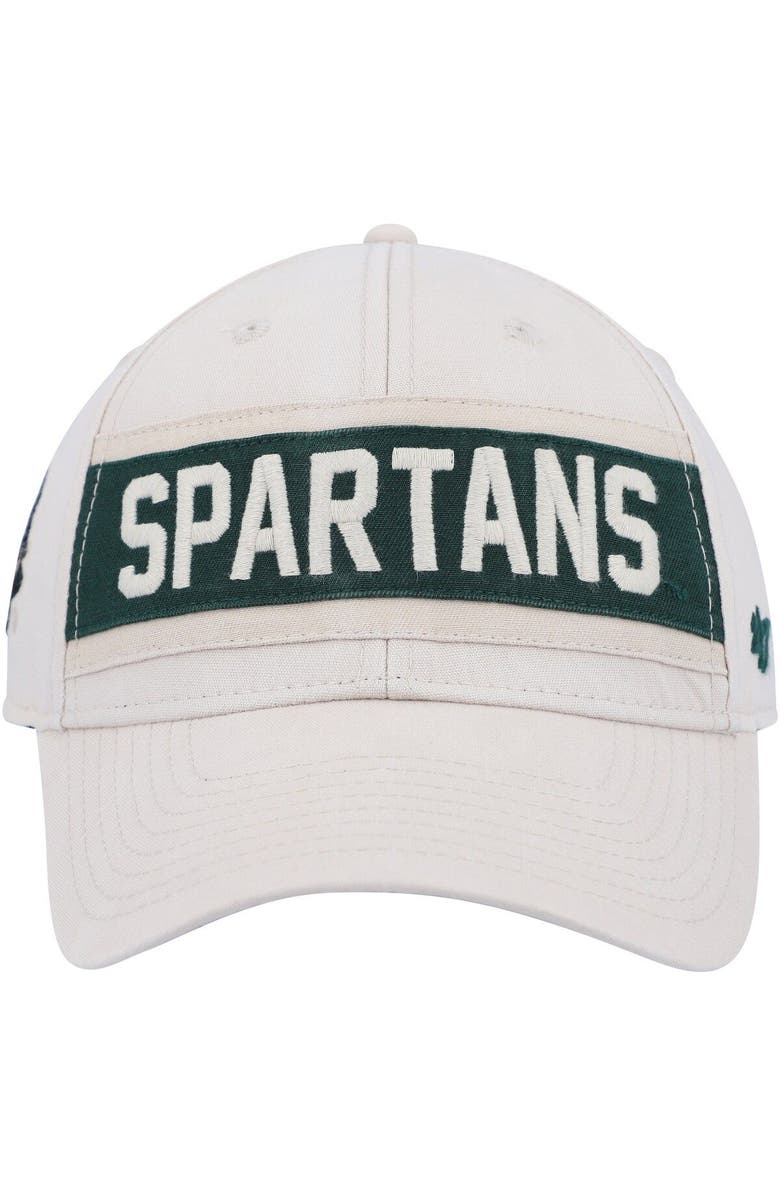 '47 Men's '47 Cream Michigan State Spartans Crossroad MVP Adjustable Hat, Alternate, color, Cream