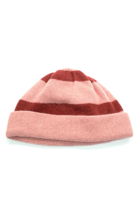 Stripe Cuff Beanie