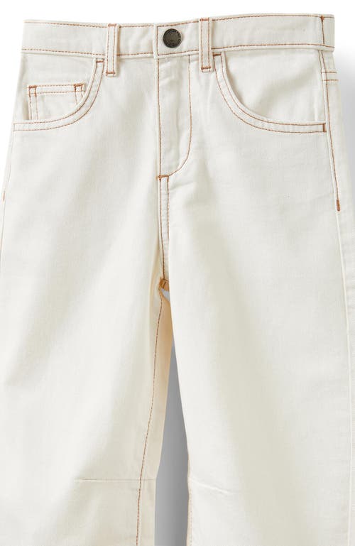 Cotton On Kids Kid's Unisex Barrel Leg Denim Jean In Neutral