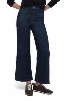 The Jordie Shortie High Waist Wide Leg Jeans