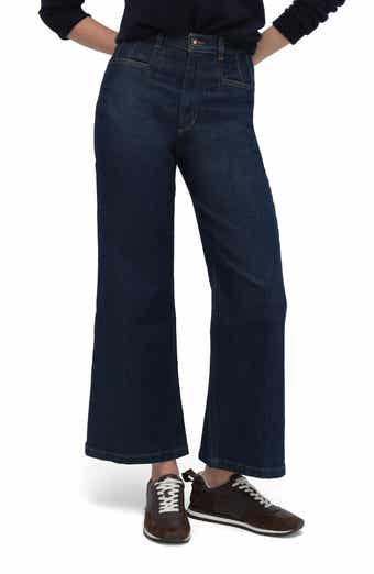 Favorite Daughter The Jordie Shortie High Waist Wide Leg Jeans
