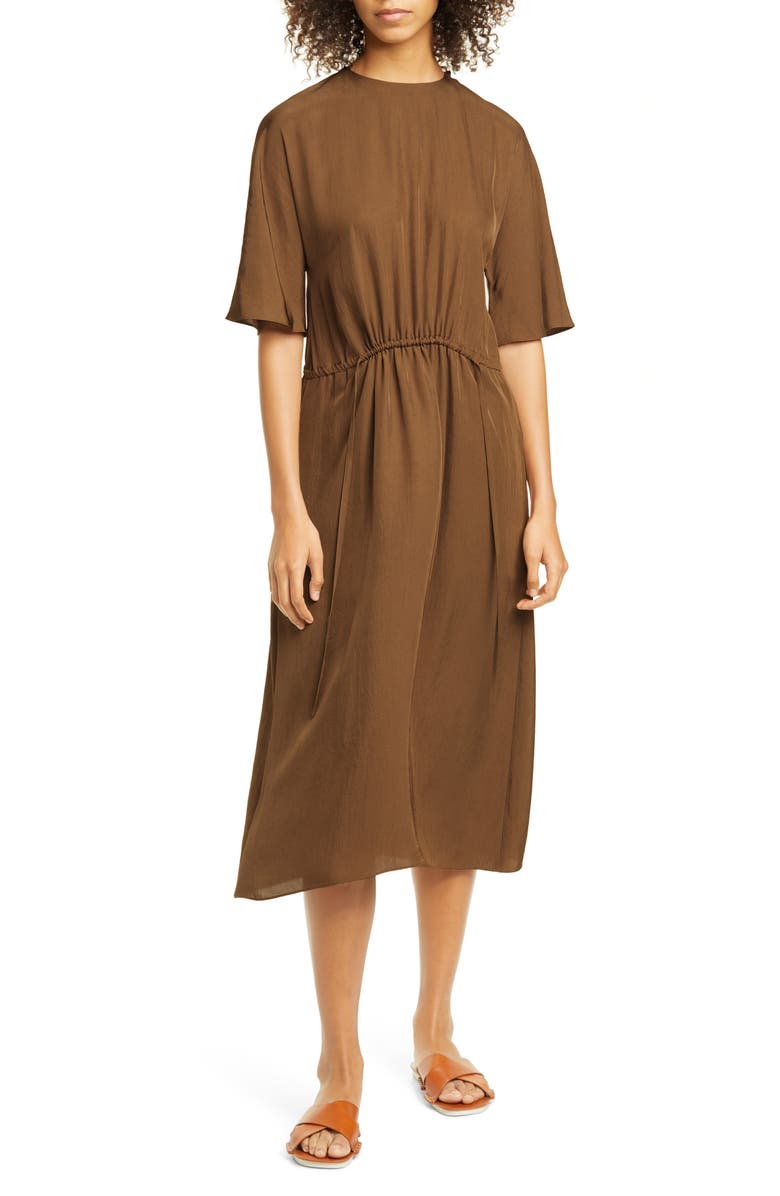 Vince Short Sleeve T-Shirt Dress, Main, color, 