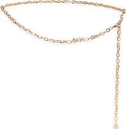 Kate Spade New York Rhinestone Flower Chain Belt