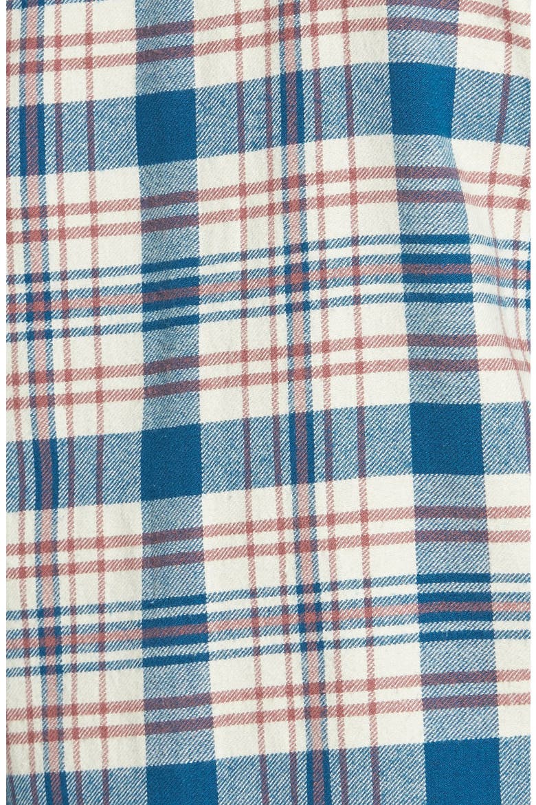 'Slacker' Flannel Shirt, Alternate, color, NATURAL