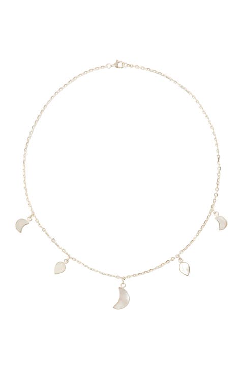 Women's mother-of-pearl store necklace