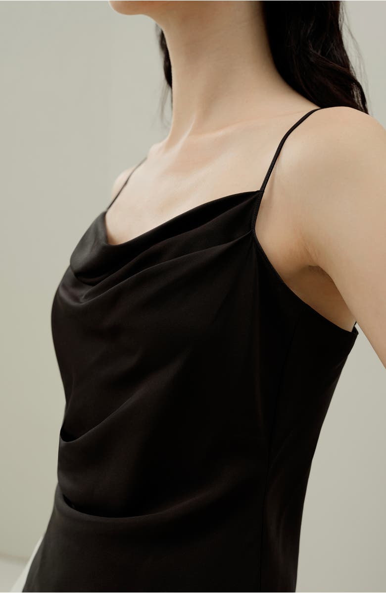 Lilysilk Women's Astra Stretchy Silk Camisole, Alternate, color, Black