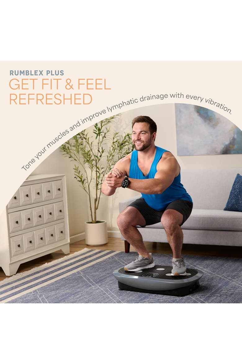 Lifepro Rumblex Plus 4D Vibration Plate Machine Exercise Machine with ...