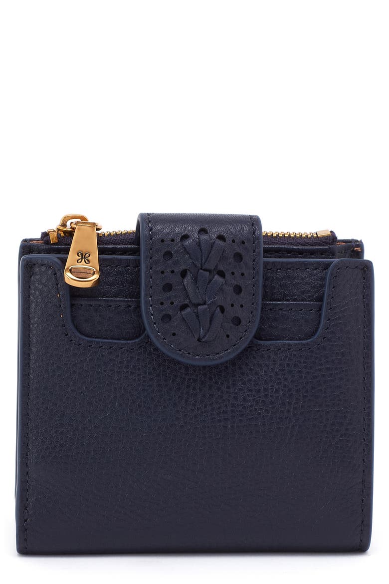 Dunn Mini Bifold Wallet, Main, color, INK NAVY