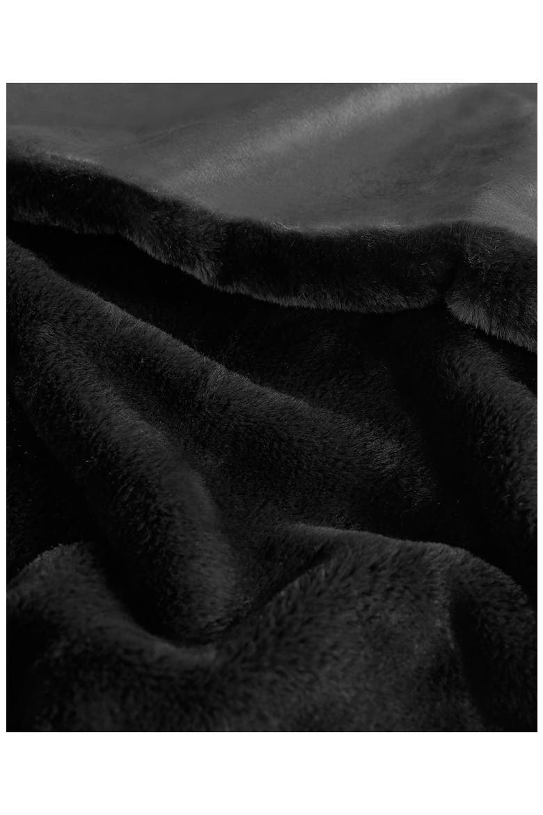 Plush Throw Blanket, Alternate, color, BLACK