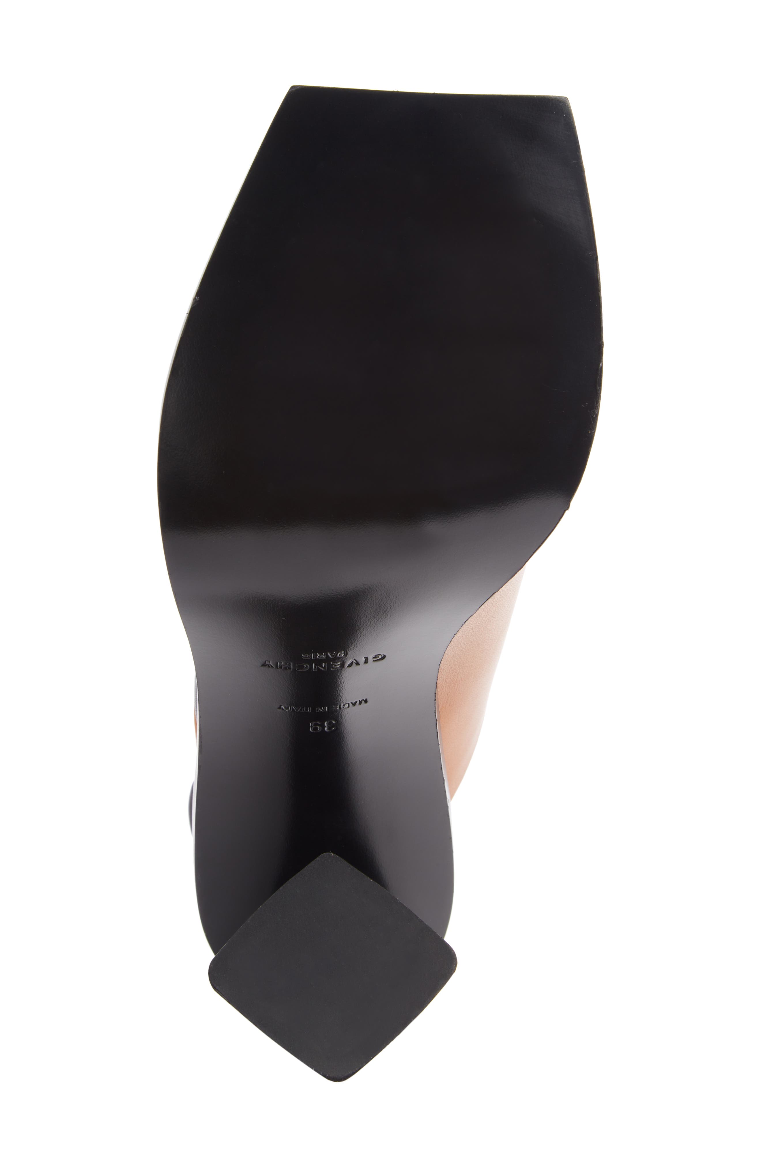 Givenchy Show Square Toe Slide Sandal, Alternate, color, 