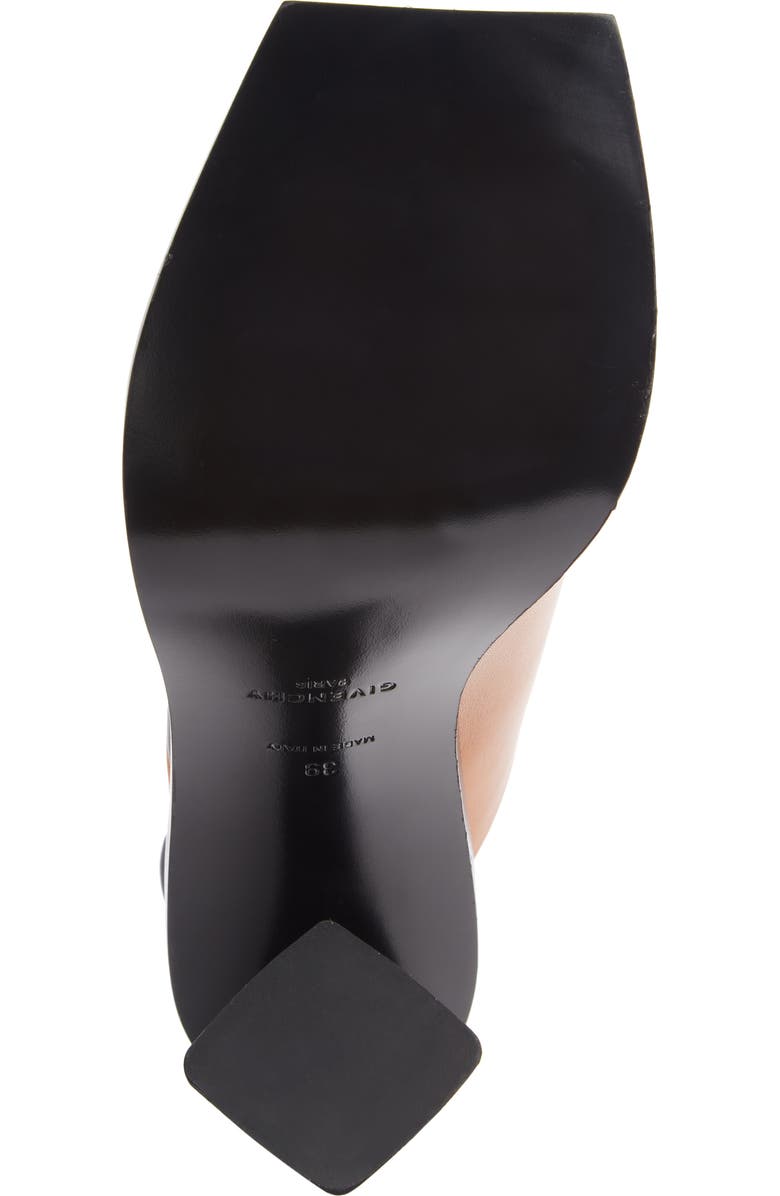 Givenchy Show Square Toe Slide Sandal, Alternate, color,