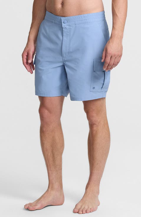 7" Quick Dry Cargo Swim Short