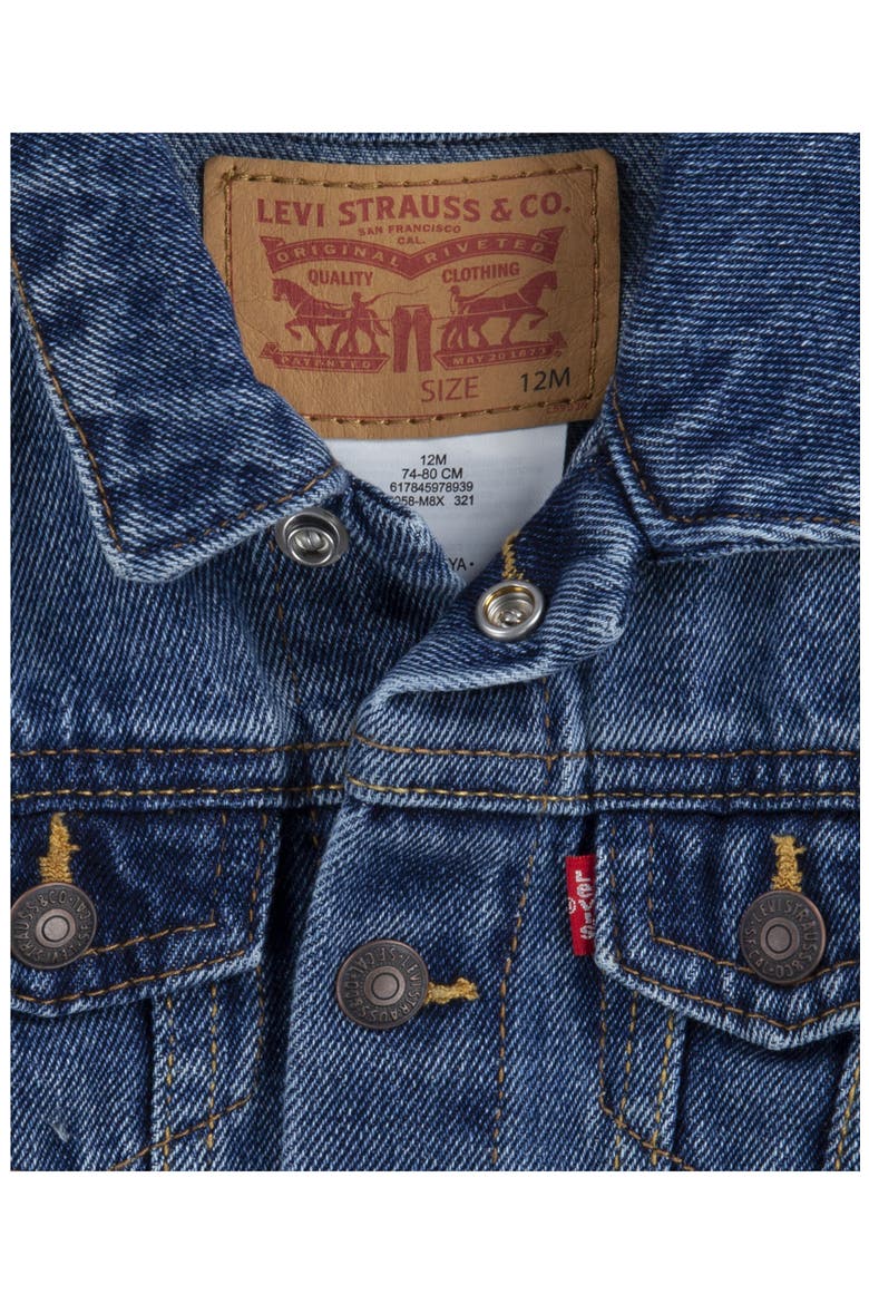 Levi's® Denim Trucker Jacket, Alternate, color, BRISTOL BLUE