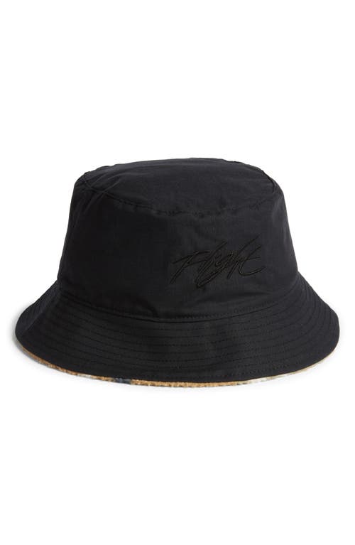 JORDAN JORDAN APEX WINTER FLEECE LINED REVERSIBLE BUCKET HAT 
