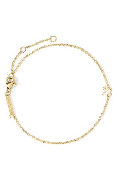 Initial Chain Bracelet