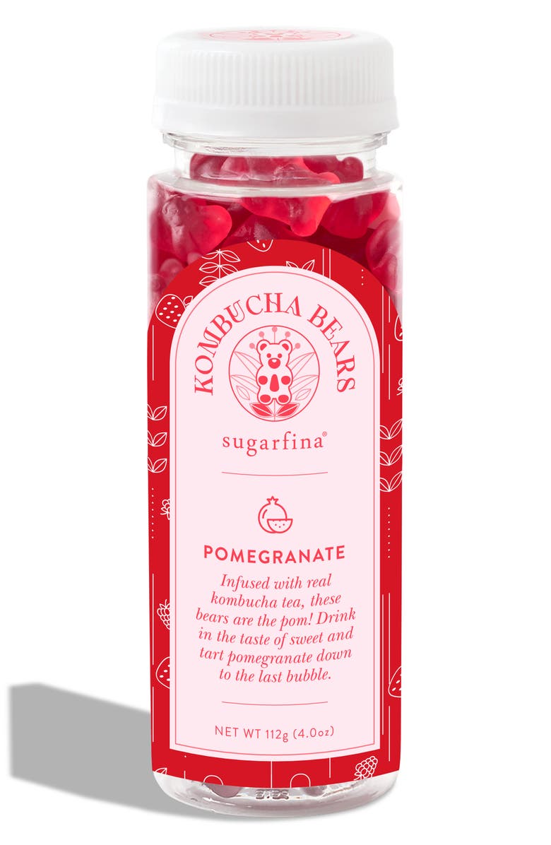 sugarfina Kombucha Bears Set of Four Bottles, Alternate, color,